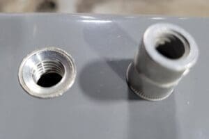 I use threaded inserts this way (you should too) 