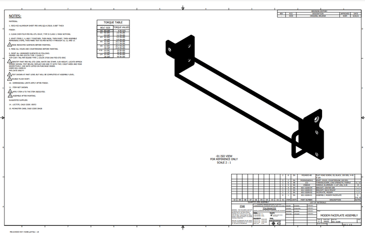 fabrication drawings